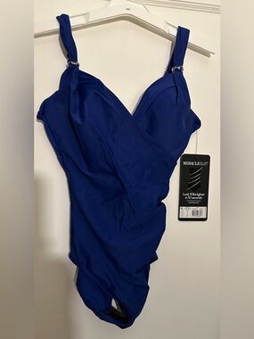 Miraclesuit Azul Blue One-Piece Swimsuit